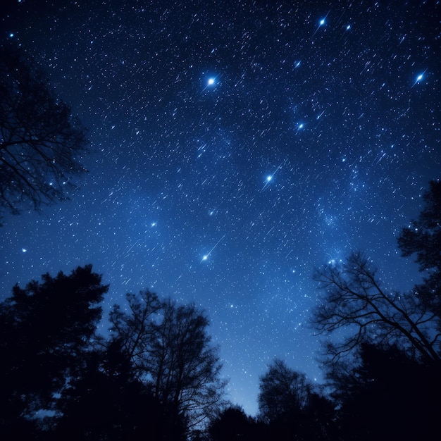Ein faszinierender Einblick in den mystischen Abgrund Das Sternbild Aris enthüllt seine mit Sternen versehene Symphonie