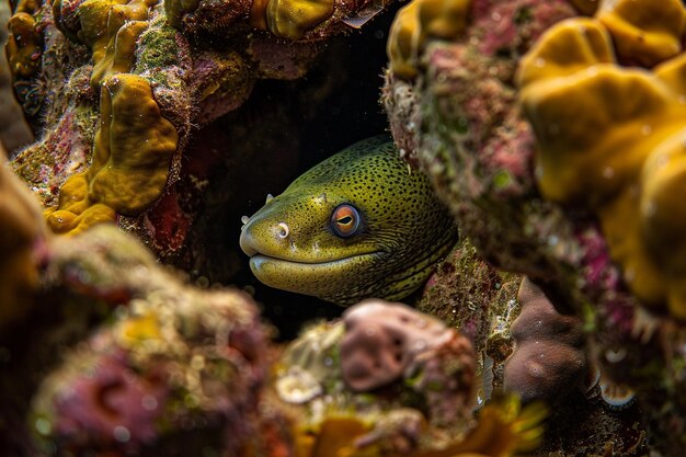 Ein faszinierender Einblick in die Unterwasserwelt eine generative Ai