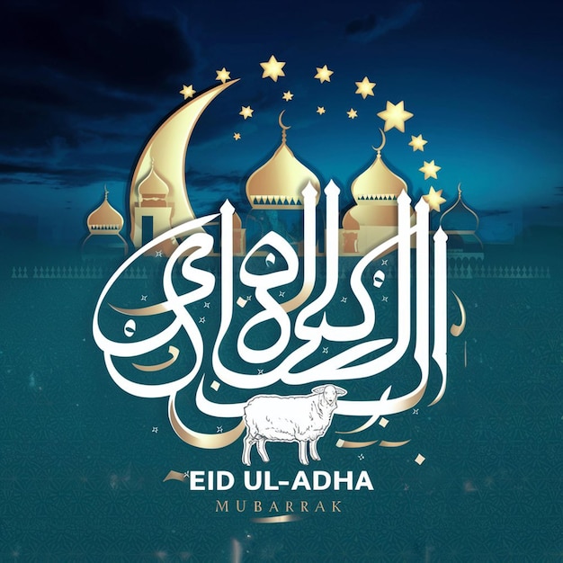 Ein faszinierendes und exquisites Eidaladha-Design