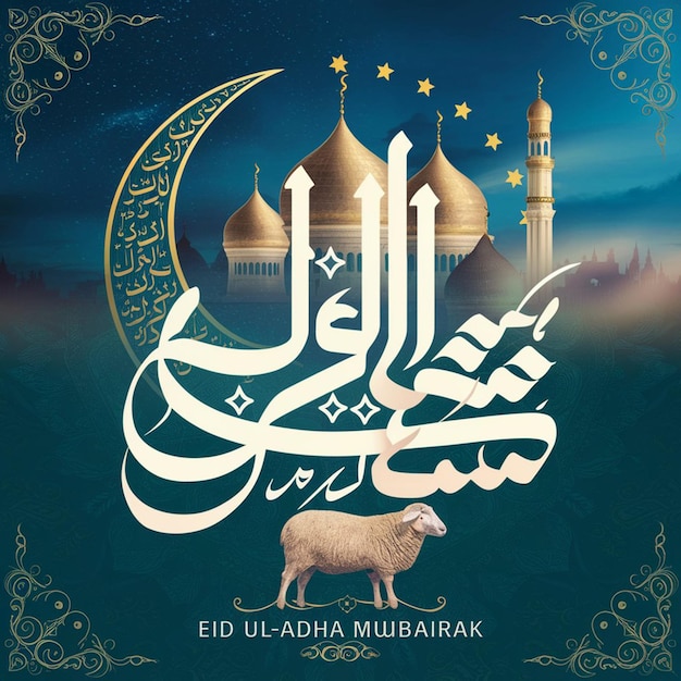 Ein faszinierendes und exquisites Eidaladha-Design