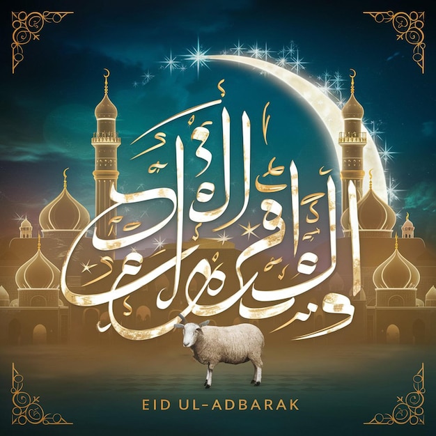 Ein faszinierendes und exquisites Eidaladha-Design
