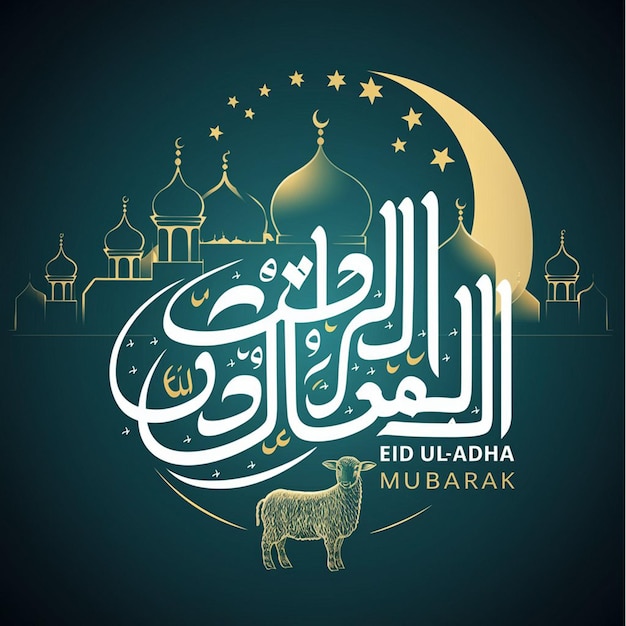Ein faszinierendes und exquisites Eidaladha-Design