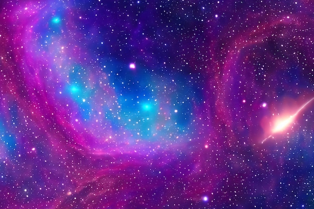 Ein fesselndes Pastell-Galaxien-Hintergrund Eine wunderschöne himmlische Leinwand