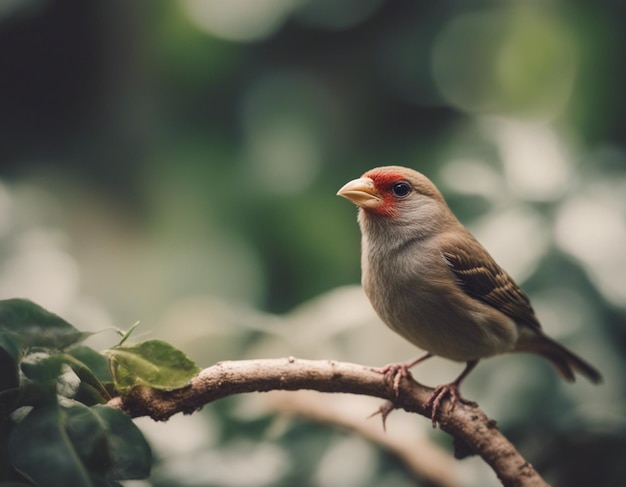 ein Finkenvogel im Dschungel