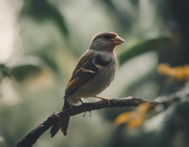 ein Finkenvogel im Dschungel