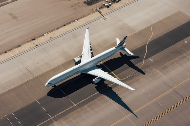 Ein Flugzeug auf einer Landebahn mit dem Wort „Qantas“ an der Seite