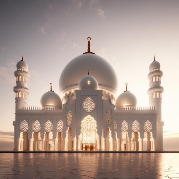 ein Foto der Moschee