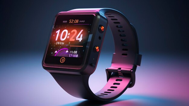 Ein Foto eines Fitness-Trackers oder einer Smartwatch