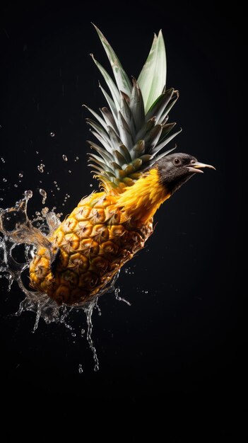 Foto ein foto von ananas