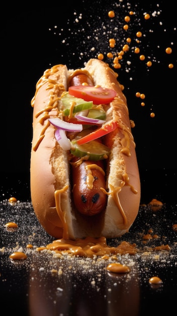 ein Foto von Hot Dog