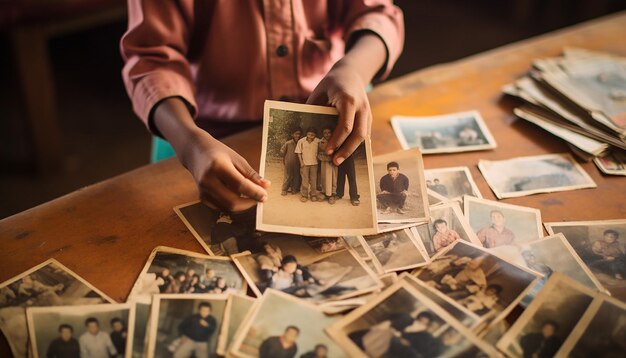 Foto ein foto von kindern, die an einem pädagogischen workshop über den weltleprosetag teilnehmen