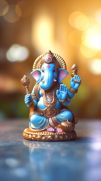 ein Foto von Lord Ganesha