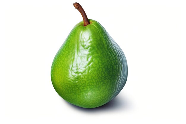 Ein frisches Avocado auf einem leeren Hintergrund