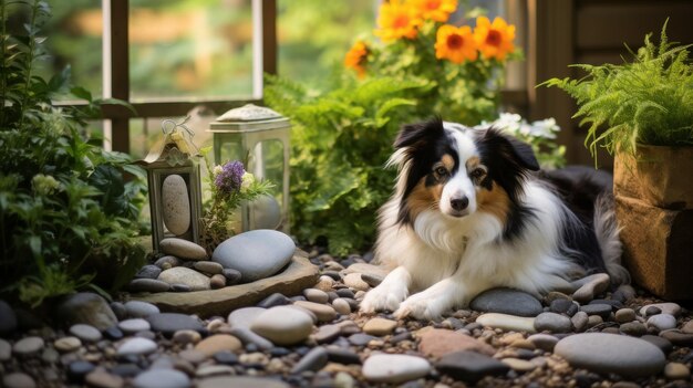 Ein Garten als Hommage an geliebte Haustiere