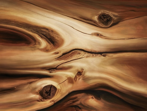 ein Gemälde eines Baumes mit einem braunen Baumzweig