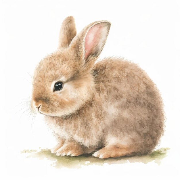 Ein Gemälde eines Kaninchens, das Kaninchen genannt wird.