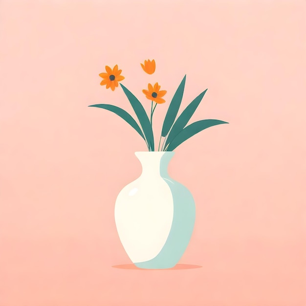 ein Gemälde von Blumen in einer Vase mit den Worten Tulpen darauf