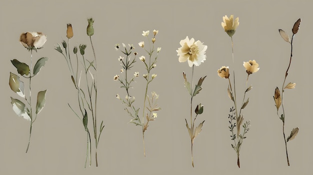 ein Gemälde von Blumen mit dem Wort blumen