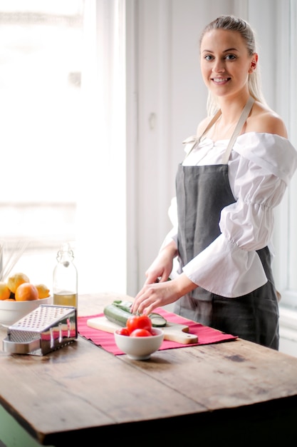 Ein gesundes Abendessen zubereiten