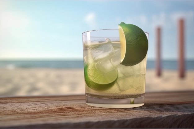 Ein Glas Mojito Generative ai