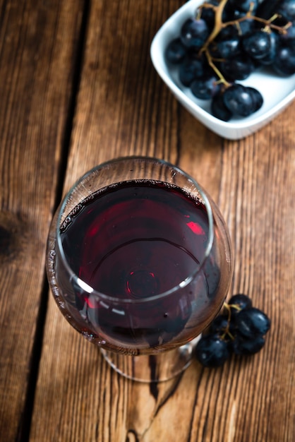 Ein Glas Rotwein