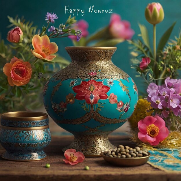 Foto ein glücklicher nowruz.