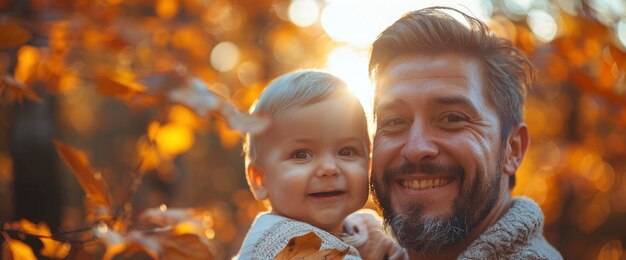 Foto ein glücklicher vater hält und hilft seinem sohn, eine gekrümmte leiter zu besteigen