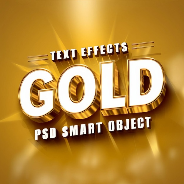 ein goldener Hintergrund mit den Worten gold smart smart