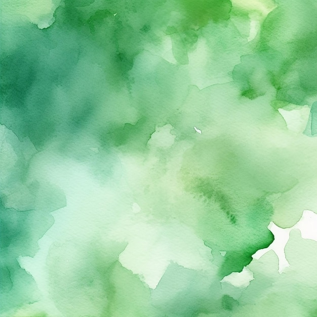 Ein grüner Aquarellhintergrund mit weißem Hintergrund und grünem Hintergrund.