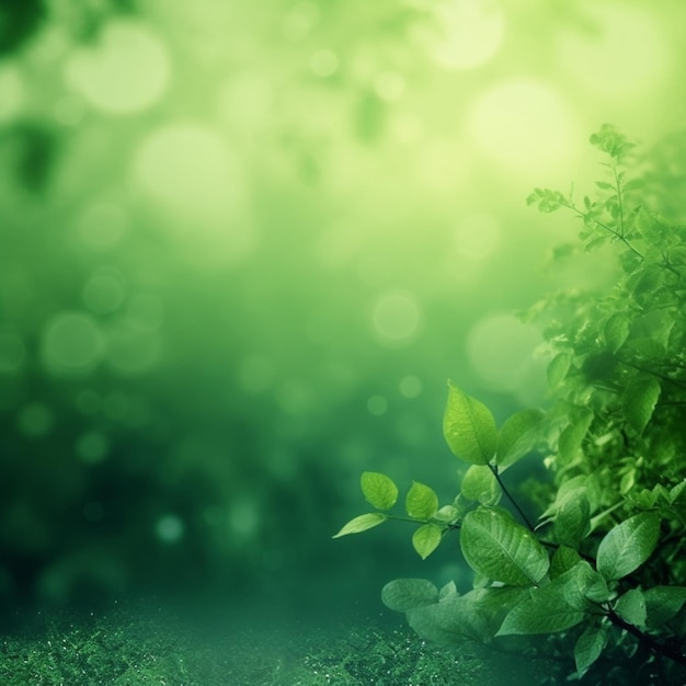 Ein grüner Hintergrund mit grünem Hintergrund und ein grüner Hintergrund mit einem Licht in der Mitte