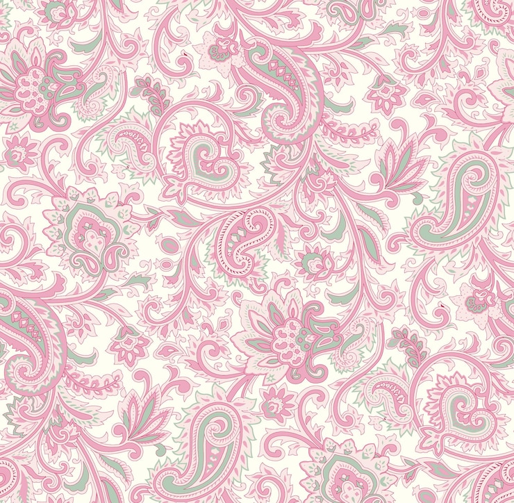 Ein handgezeichnetes Paisley-Muster, Vektortextur, Paisley-Hintergrund und -Muster für den Markenstil