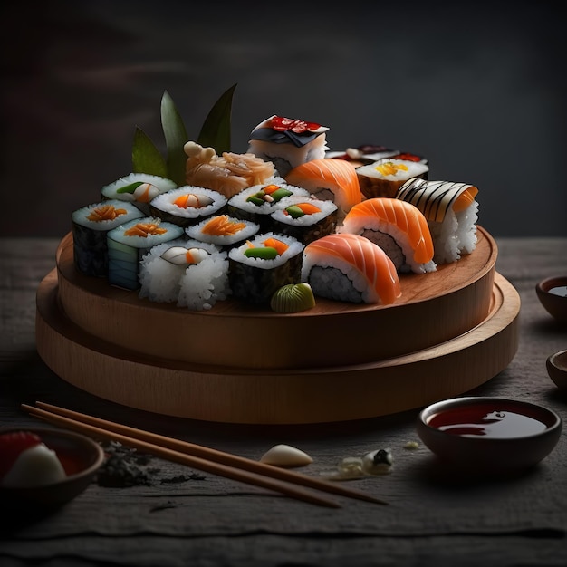 Ein Hauch von Japan. Genießen Sie die frischen und exquisiten Aromen von Sushi