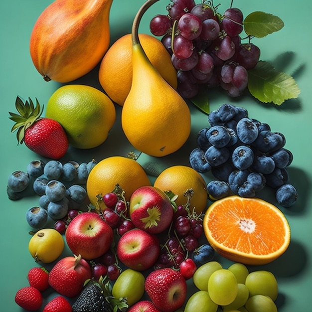 Ein Haufen Früchte