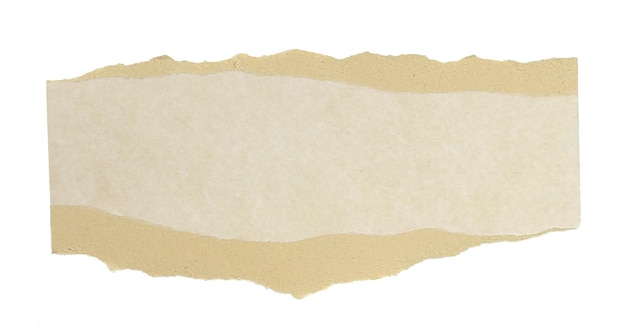 Ein in Stücke gerissenes Blatt Papier auf einer transparenten Hintergrund-PNG-Datei