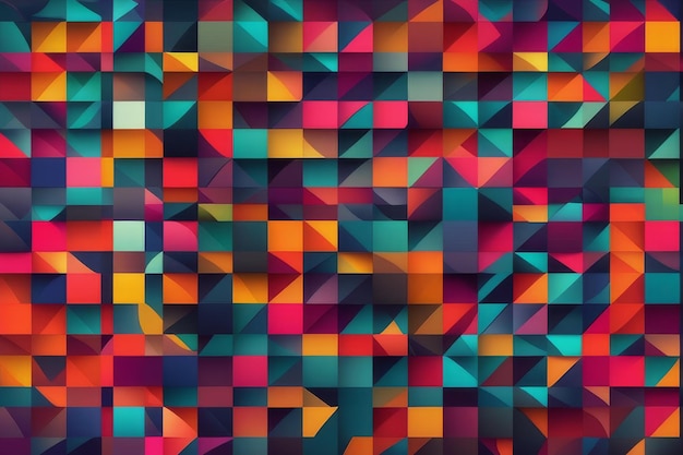 Ein Kaleidoskop farbenfroher Formen