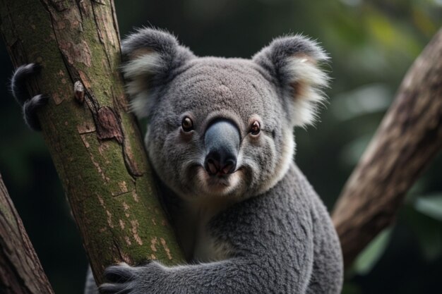 Ein Koala auf einem Baum