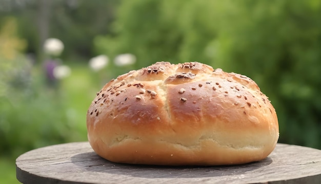 ein köstliches gebackenes Brot