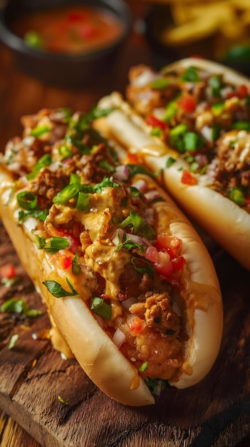 Ein köstliches knuspriges Hühner-Sandwich mit frischen Zutaten