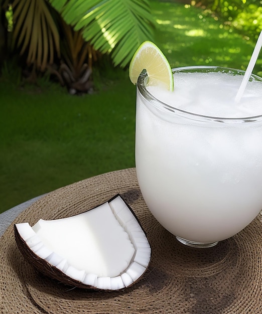 Ein köstliches, natürliches, gesundes Coconat-Getränk