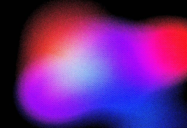 ein lila und rosa Licht von einem Computerbildschirm mit einem lila Hintergrund