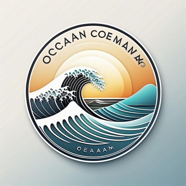 Foto ein logo für die oceanic company