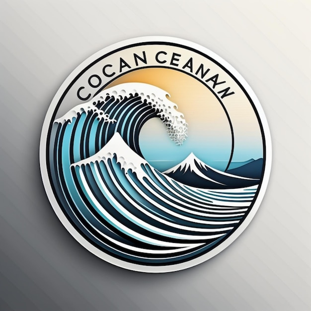 Foto ein logo für die oceanic company