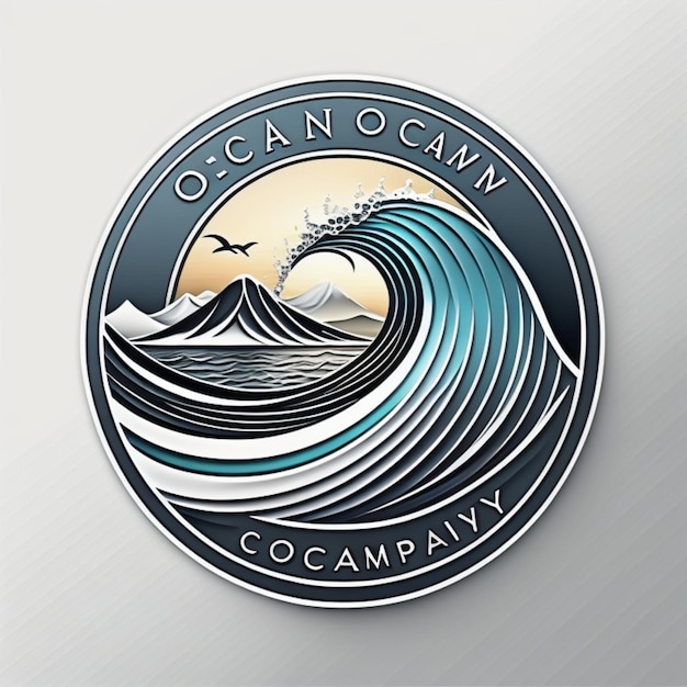 Foto ein logo für die oceanic company