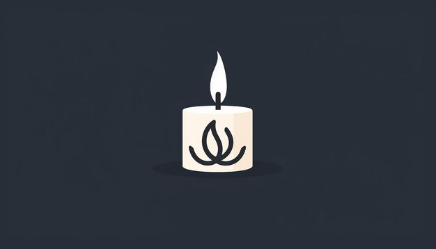 ein Logo für eine Kerzenfirma