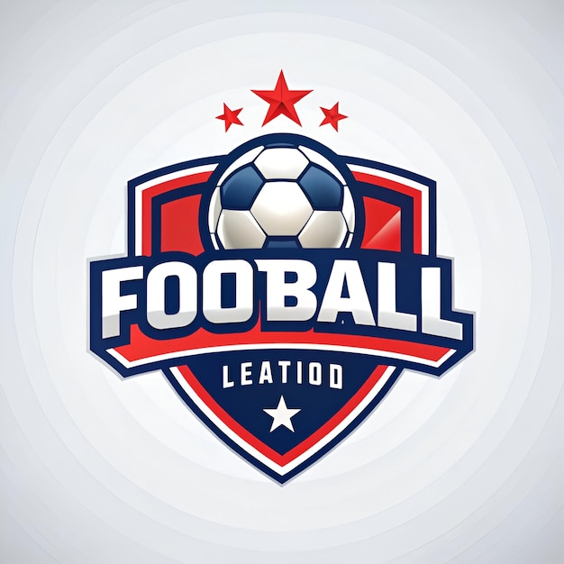 Ein Logo für einen Fußballverein und einen Fußballverband