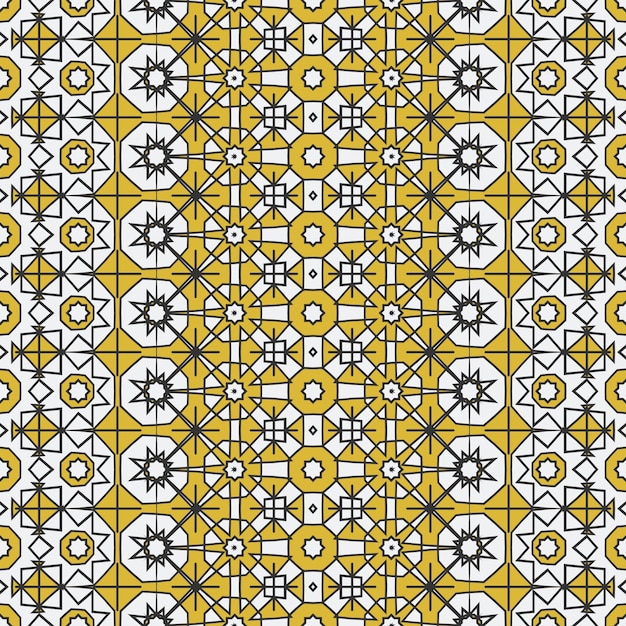 Ein Muster mit einem geometrischen Muster.