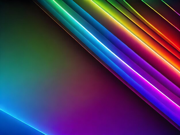 Foto ein neon-gradient-hintergrund