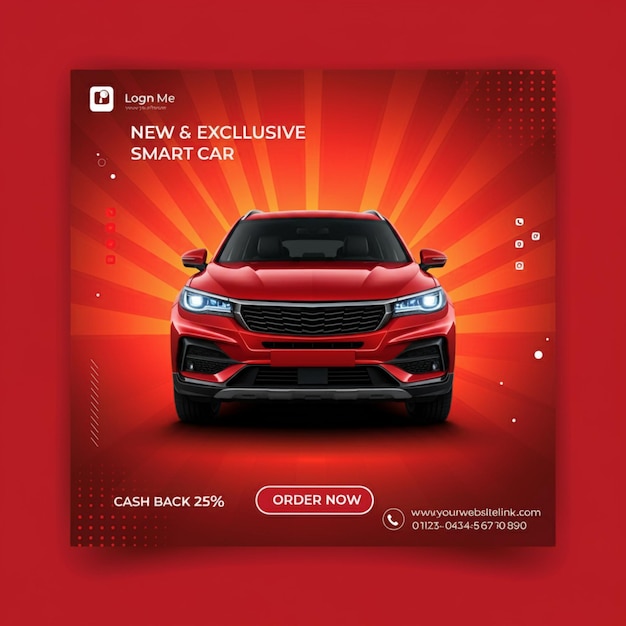 ein neues Auto mit dem neuen Logo auf der Vorderseite