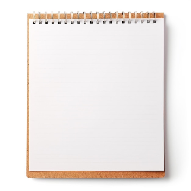 ein Notizbuch mit einer Spirale darauf ist auf einer Seite geöffnet, auf der das Datum steht