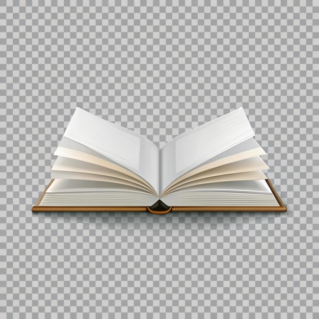 ein offenes Buch auf einem Regal mit einem Holzrahmen, auf dem geschrieben steht Offen